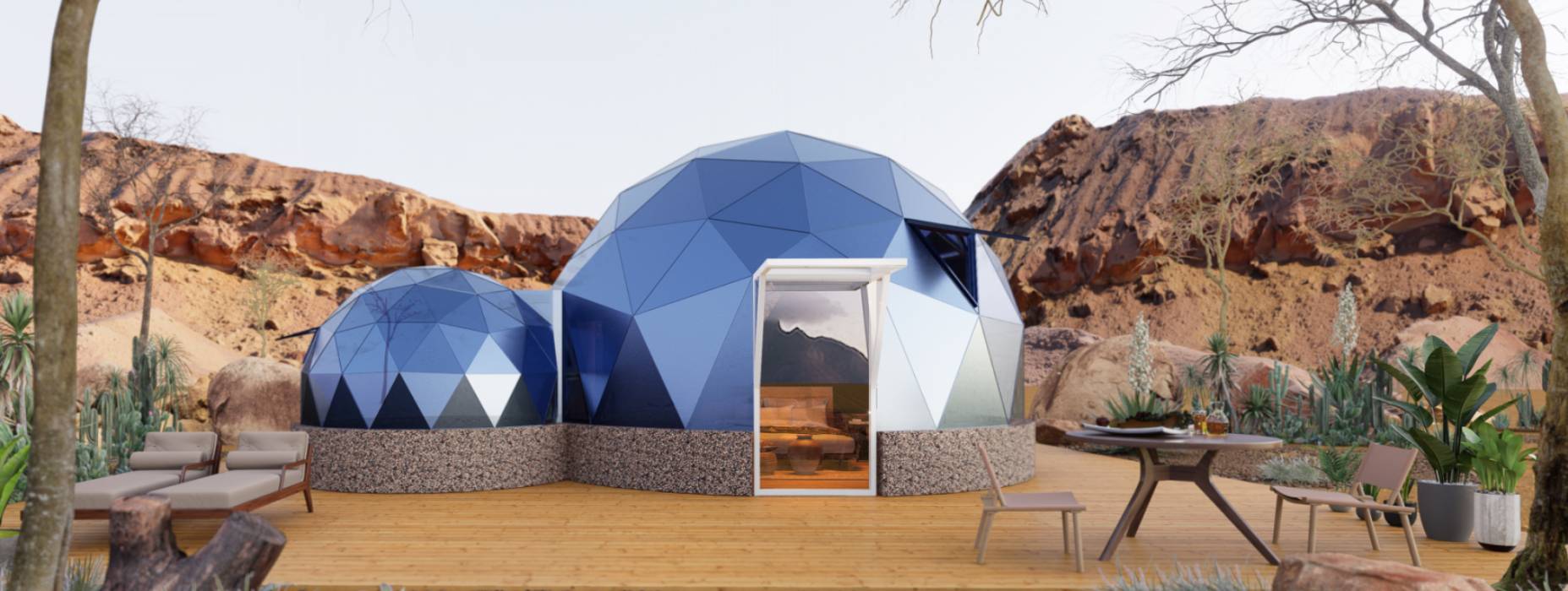 东乌珠穆沁旗球形智能光伏玻璃星空房